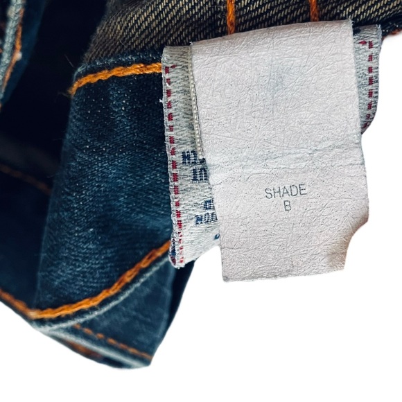 True Religion Men’s Ricky Rope Stitch Distressed Straight Leg Urban Denim Jeans - Picture 12 of 12